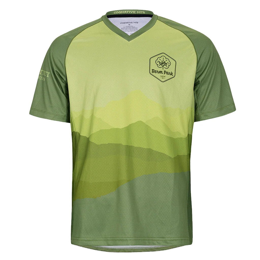 Berm Park Men's Short Sleeve Versatech MTB Jersey