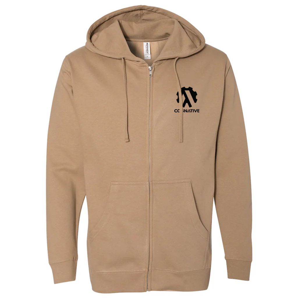 Cognative Western NC Unisex Zip Hoodie - Image 4