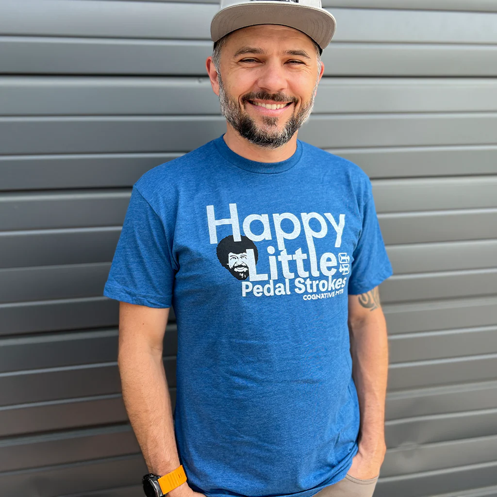 Happy Little Pedal Strokes Men's Shirt - Image 3