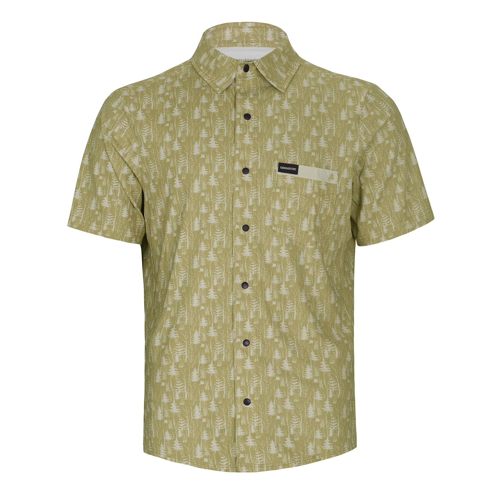 Men's Short Sleeve Catalyst Mountain Bike Button-Down Shirt - Image 20