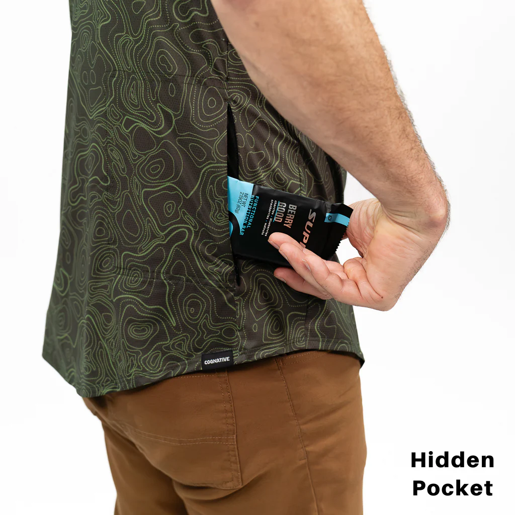 Men's Short Sleeve Catalyst Mountain Bike Button-Down Shirt - Image 28