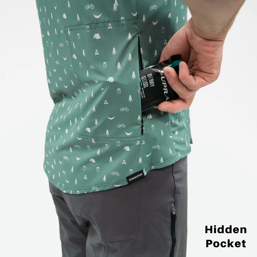 Men's Short Sleeve Catalyst Mountain Bike Button-Down Shirt - Image 34