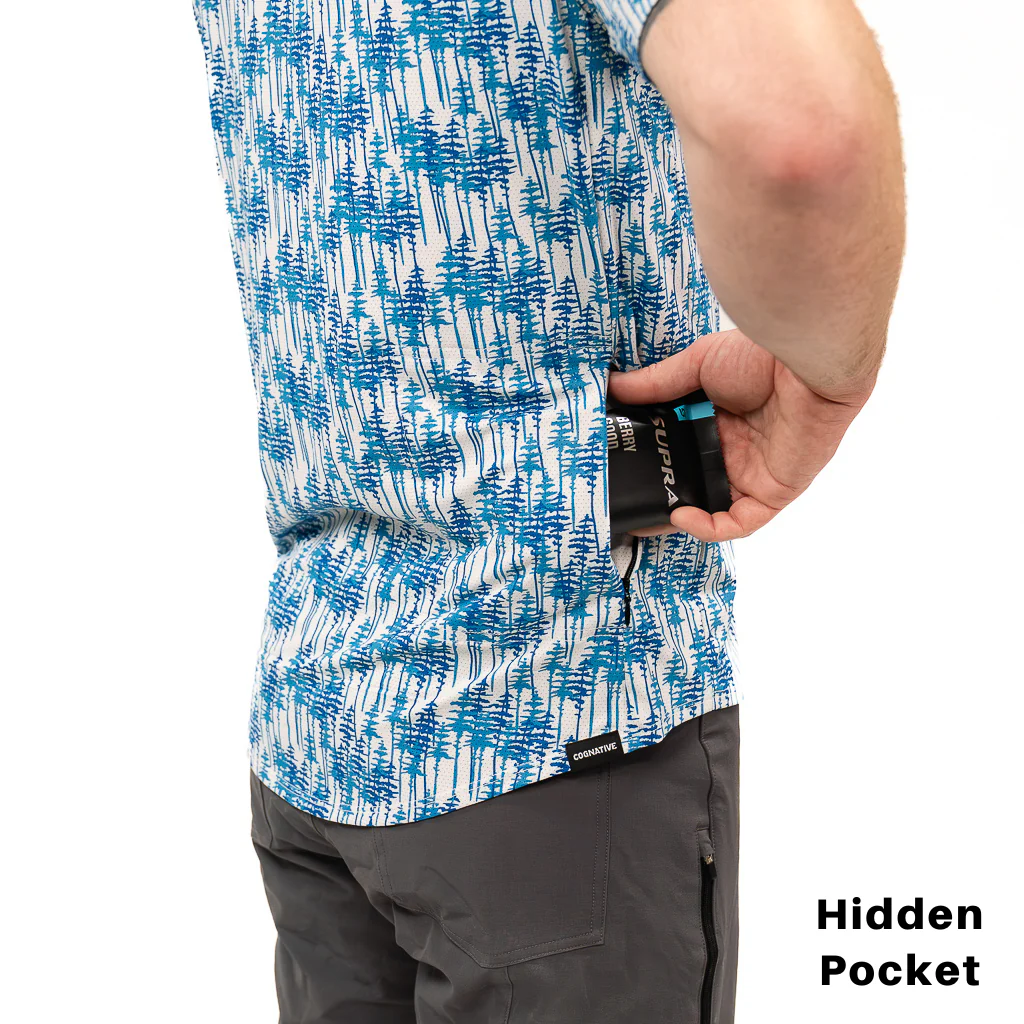 Men's Short Sleeve Catalyst Mountain Bike Button-Down Shirt - Image 40