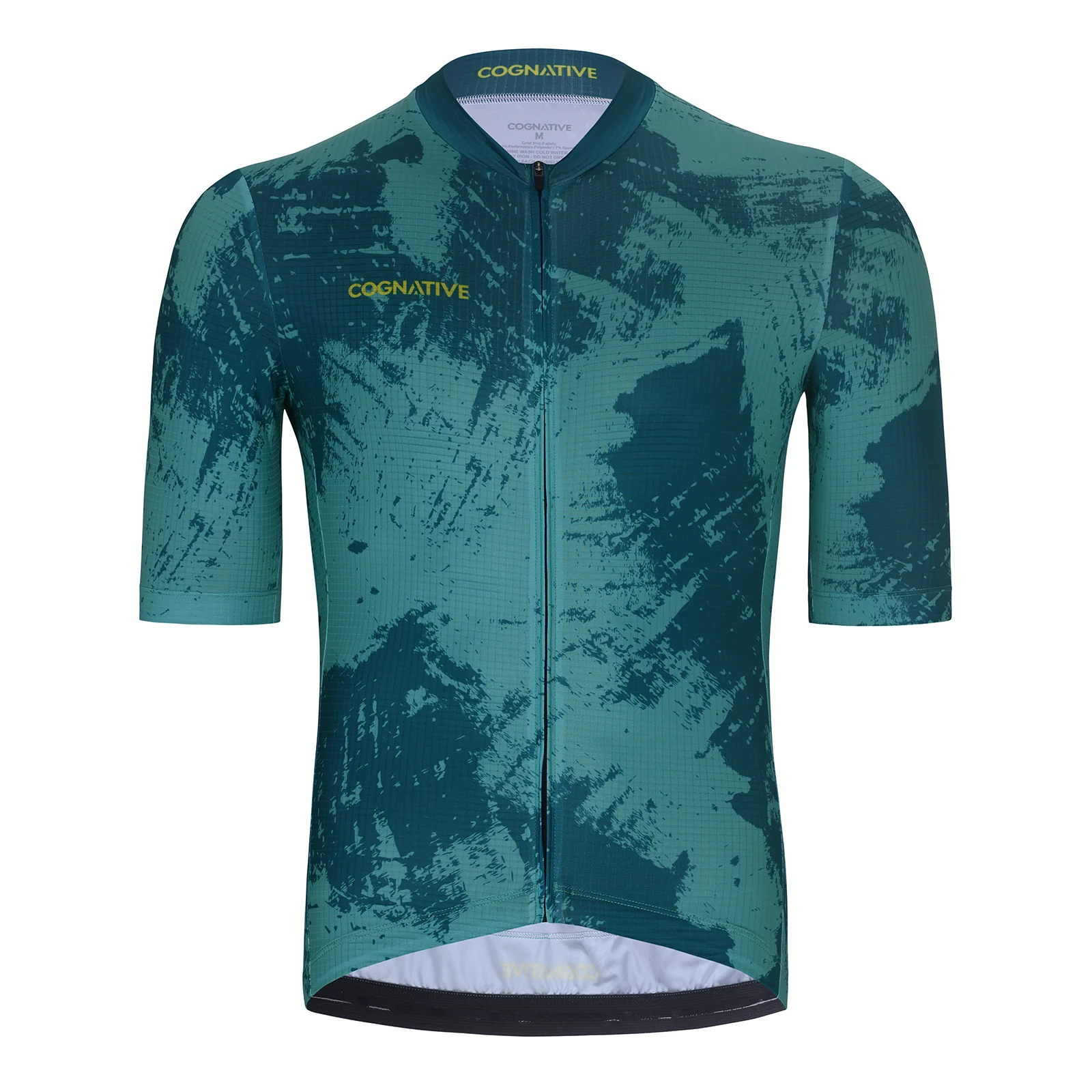 Men's Endurance Race Jersey (Teal Abstract)