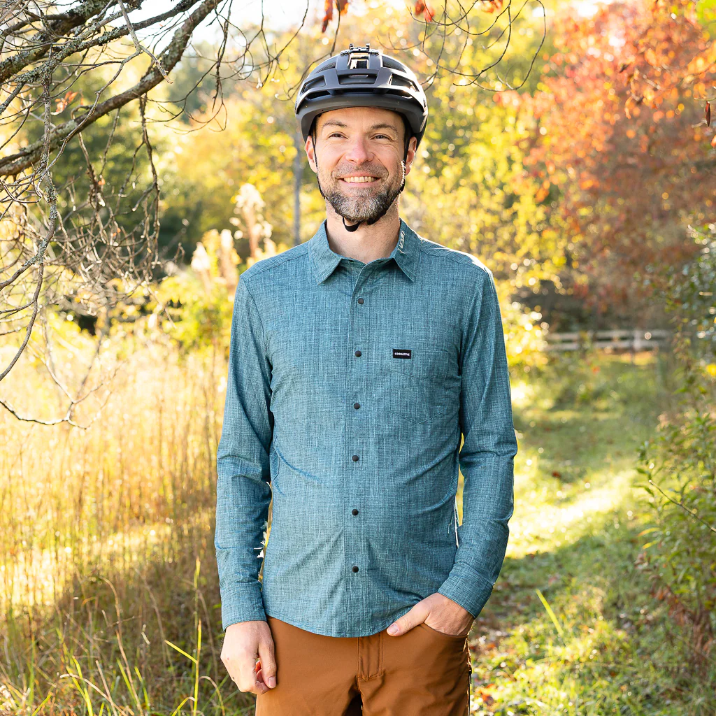 Men's Long Sleeve Catalyst Button-Down Shirt - Image 17