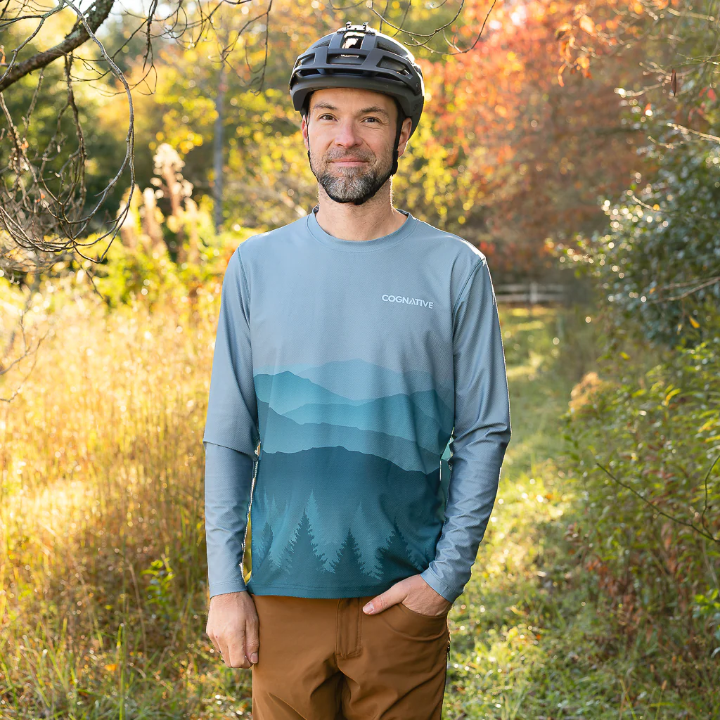 Men's Long Sleeve FlowTek MTB Jersey - Image 2