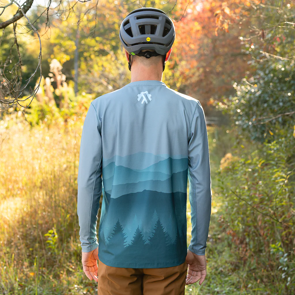 Men's Long Sleeve FlowTek MTB Jersey - Image 3