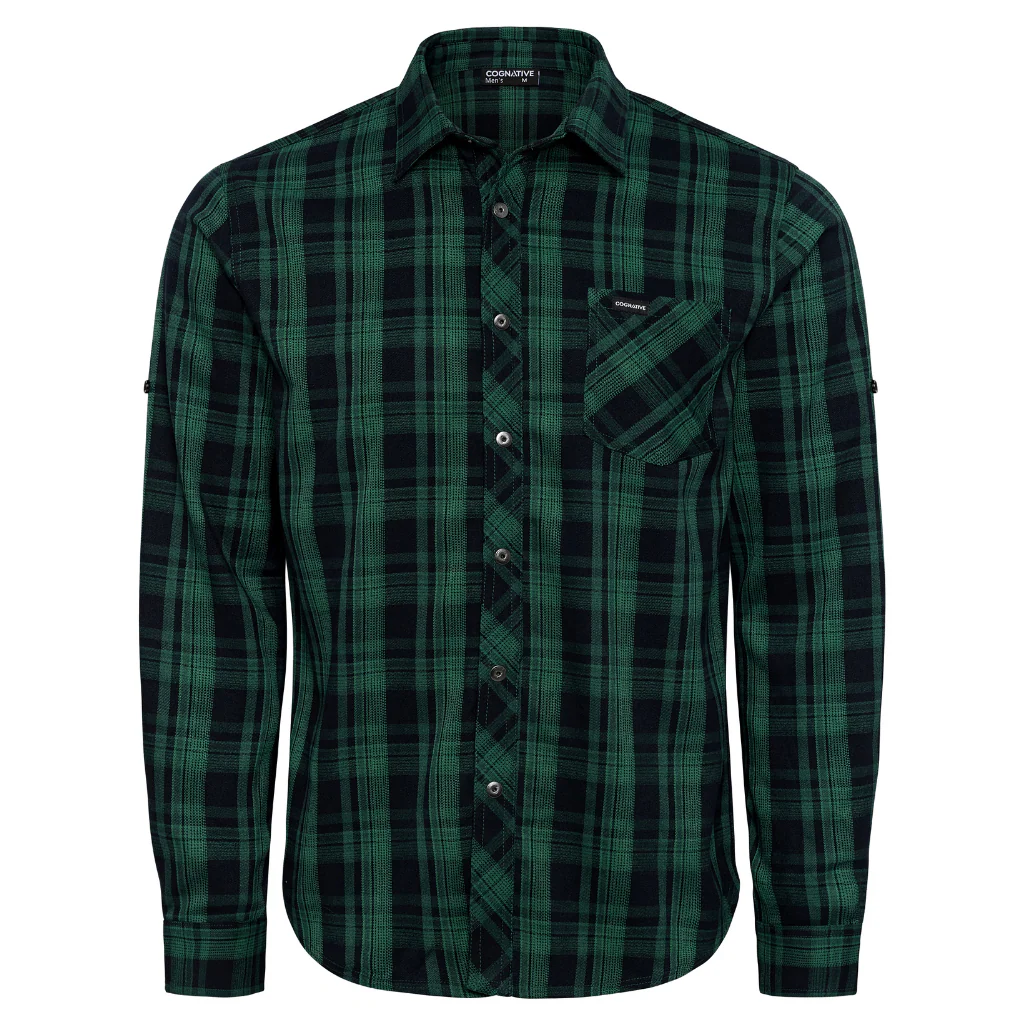 Men's Technical Mountain Bike Flannel - Image 12