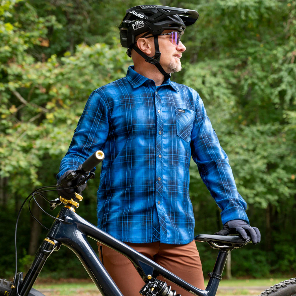 Men's Technical Mountain Bike Flannel - Image 29