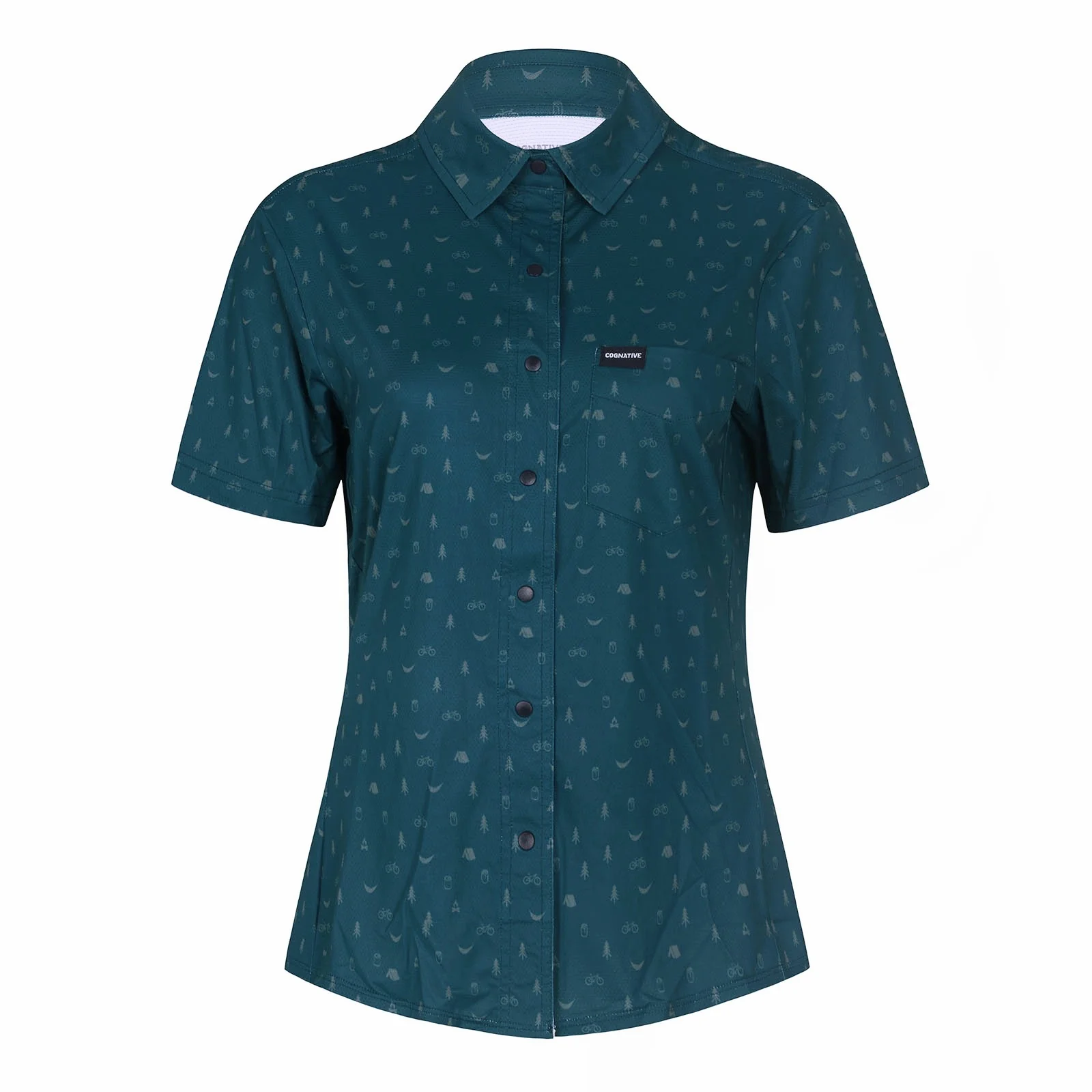 SAMPLE Women's Short Sleeve Catalyst Button-Down Shirt (Pre-order) - Image 3