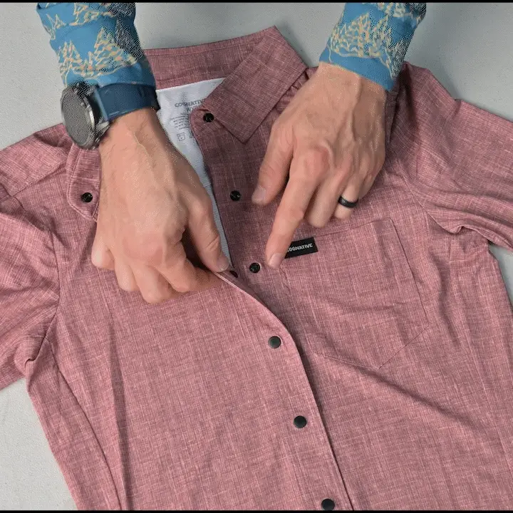 SAMPLE Women's Short Sleeve Catalyst Button-Down Shirt (Pre-order) - Image 6