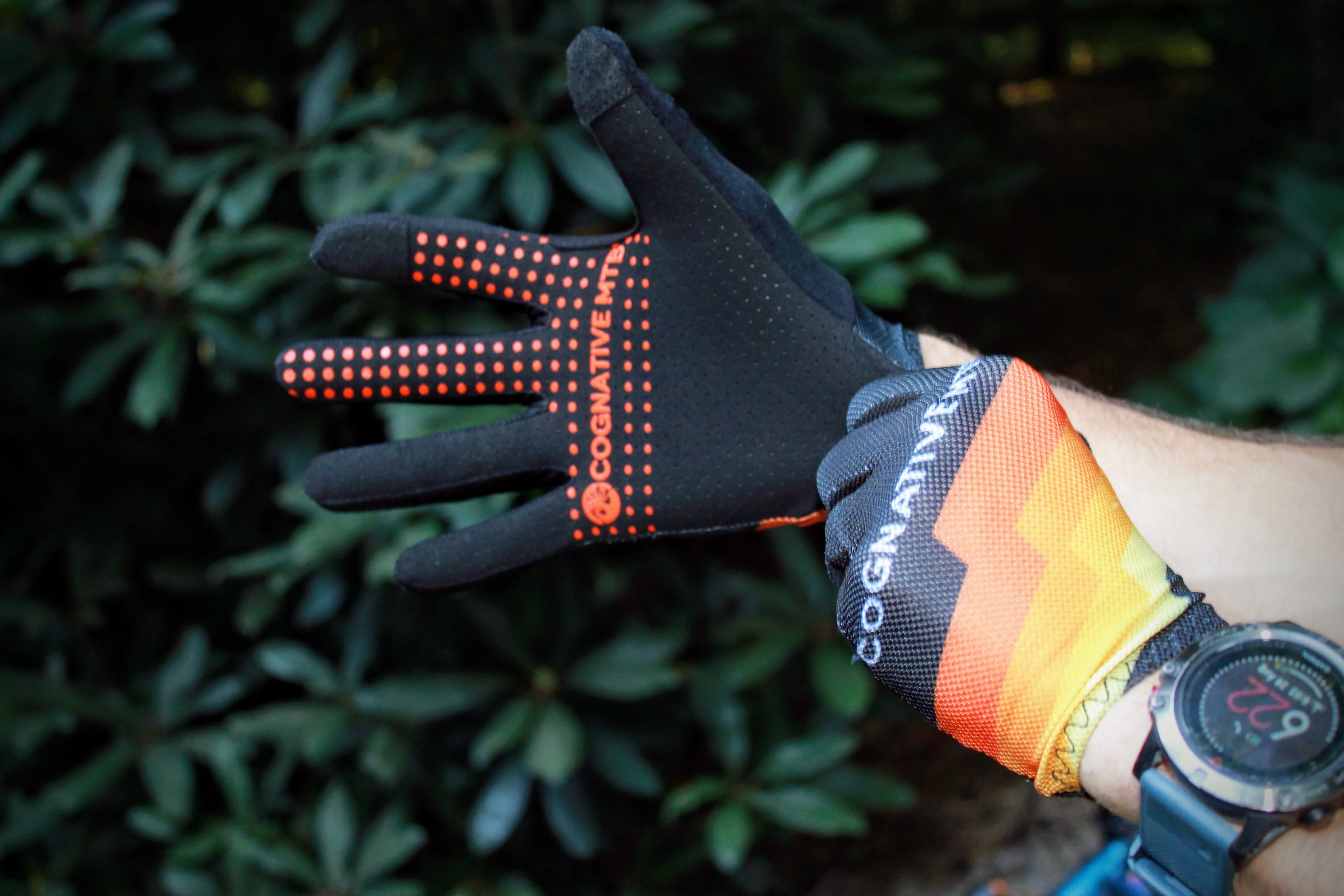 Summer Mountain Bike Glove | Signal Black/Orange - Image 4