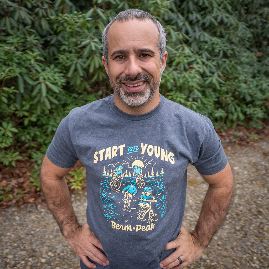 Start Em Young Men's Shirt (Heather Gunmetal) - Image 2
