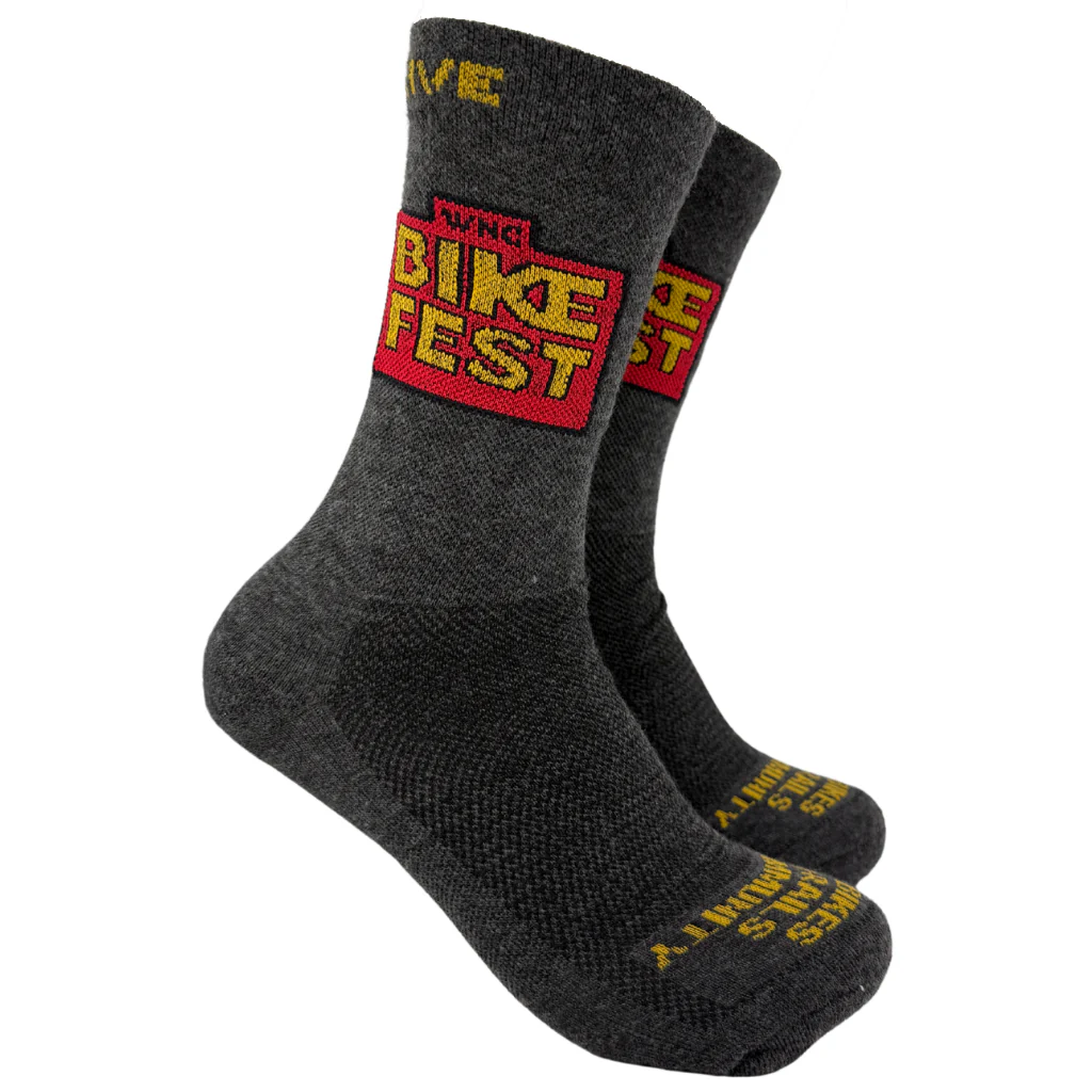 WNC Bike Fest Wool MTB Socks