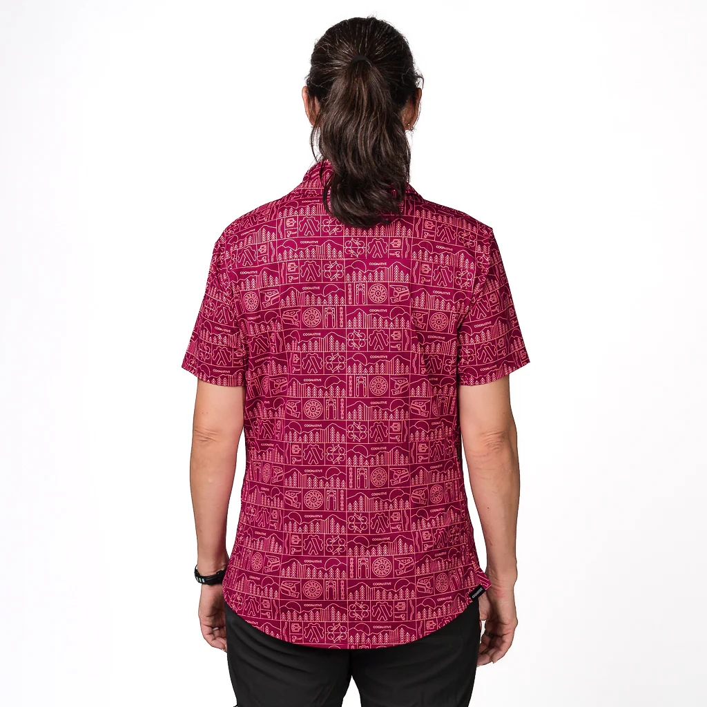 Women's Short Sleeve Catalyst Button-Down Shirt - Image 21