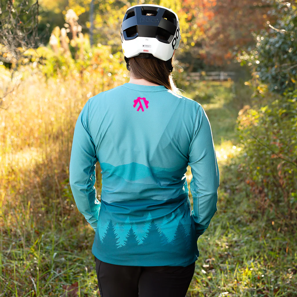 Women's Long Sleeve FlowTek MTB Jersey - Image 3