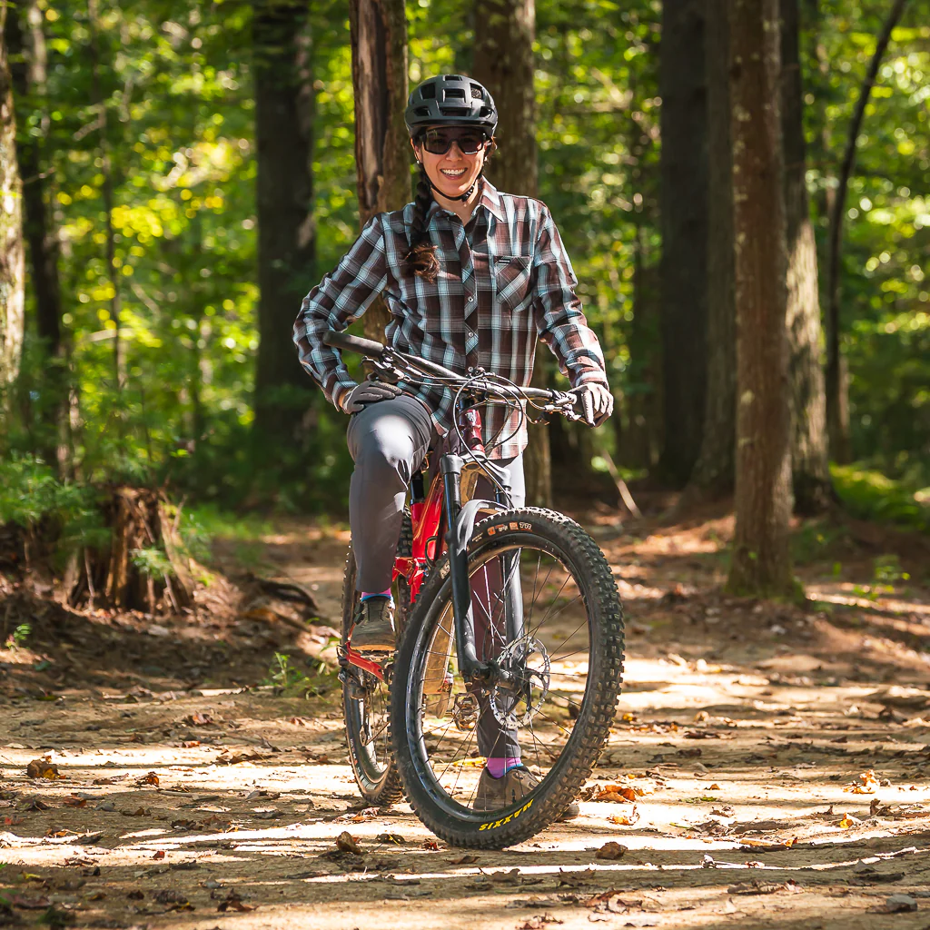 Women's Technical Mountain Bike Flannel - Image 12